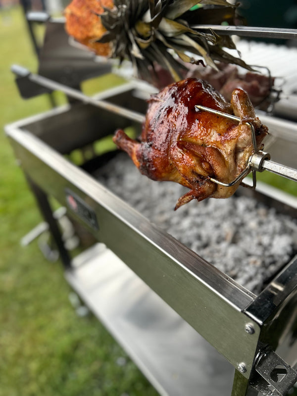 Small 3-Prong Stainless Steel Meat Fork Set (2-Pack)