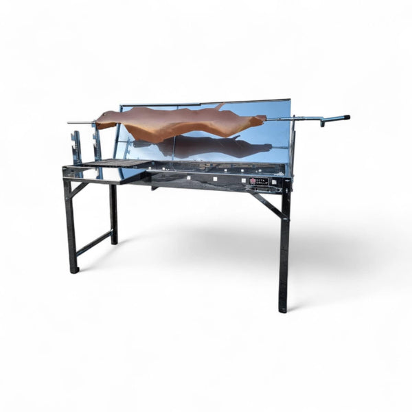 OCTAGRILLS™ Stainless Expandable Lamb Roaster
