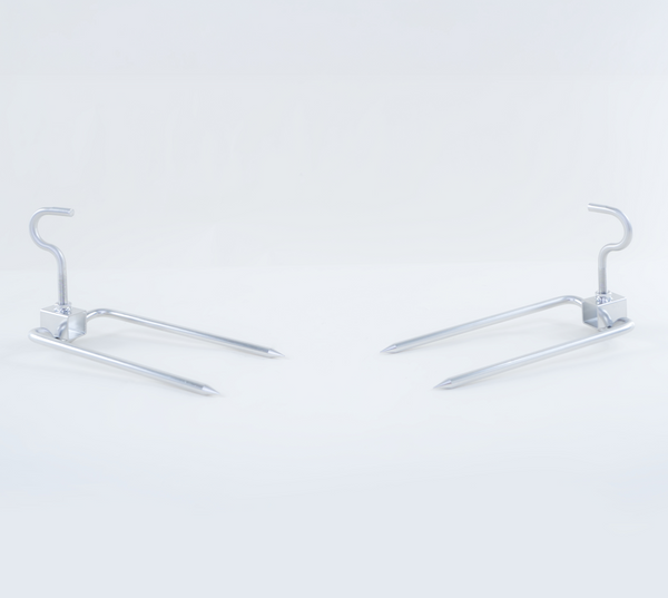 Large Stainless Steel Meat Fork Set (2-Pack)