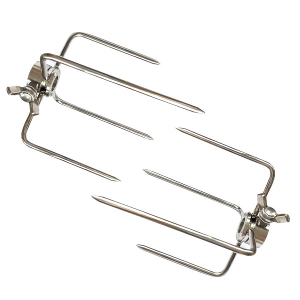 Small 3-Prong Stainless Steel Meat Fork Set (2-Pack)
