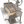 Angled view of the OctaGrills Asador Pro parrilla grill with hand wheel height adjustment