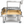 front view of the OctaGrills Asador Pro stainless steel parrilla grill with firebox and side shelf