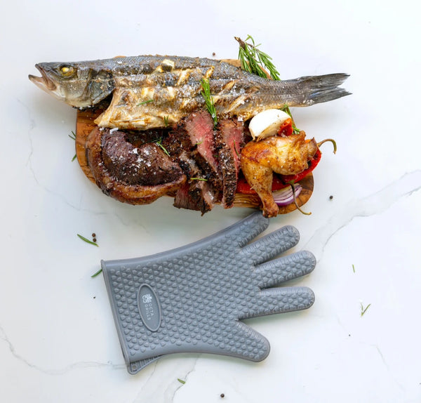 Octagrills Silicone Grilling Gloves