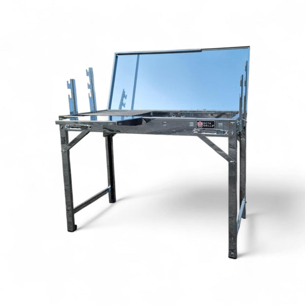 OCTAGRILLS™ Stainless Expandable Lamb Roaster